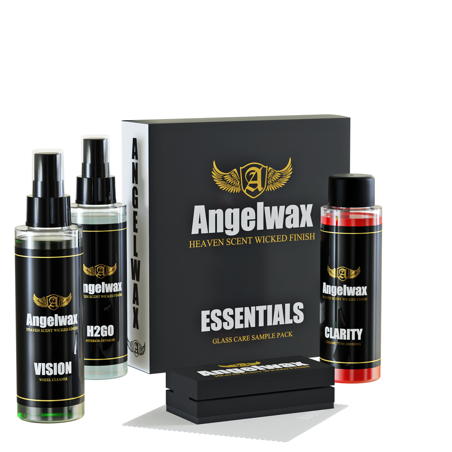 Angelwax Essentials: Glass Care Sample Pack