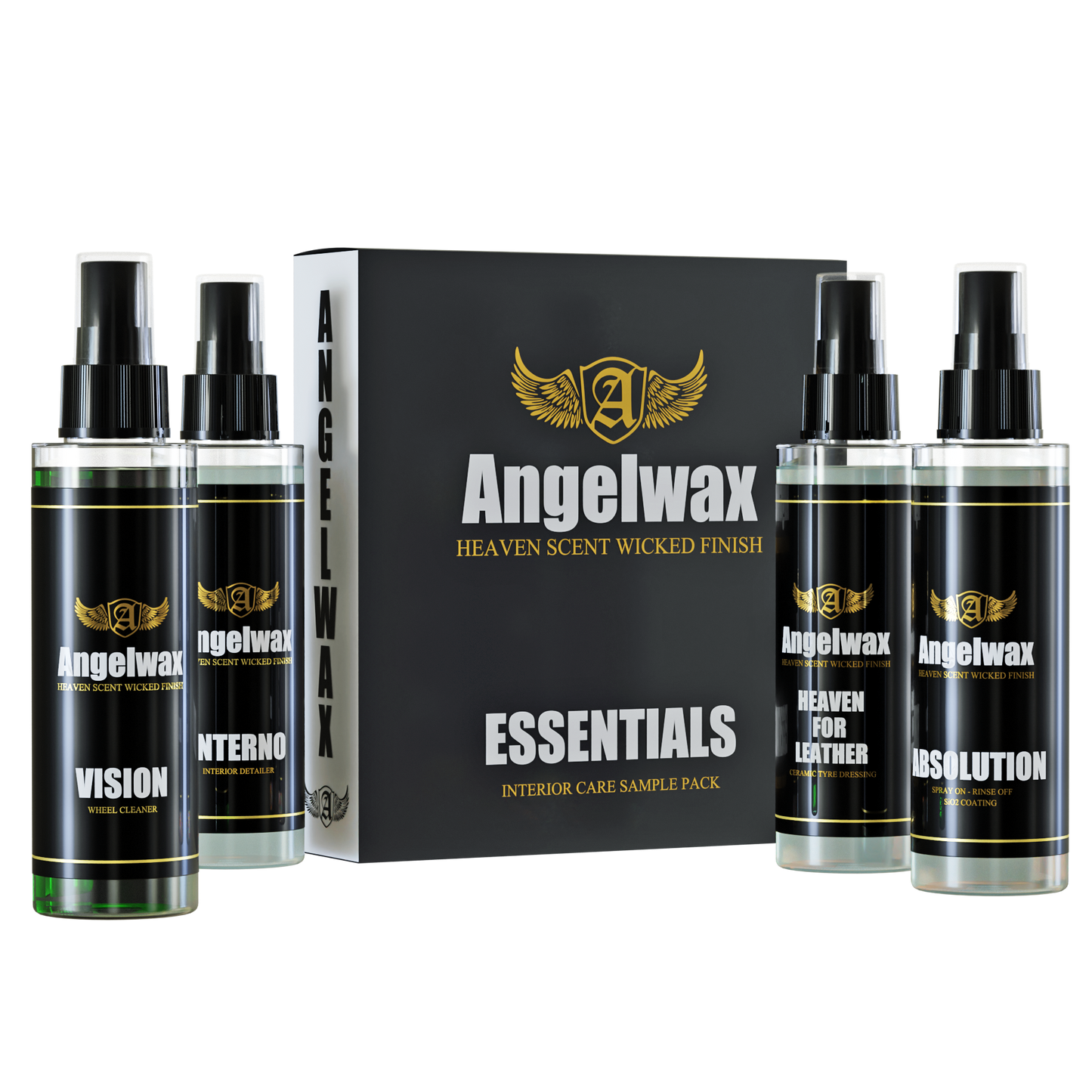 Angelwax Essentials: Interior Care Sample Pack