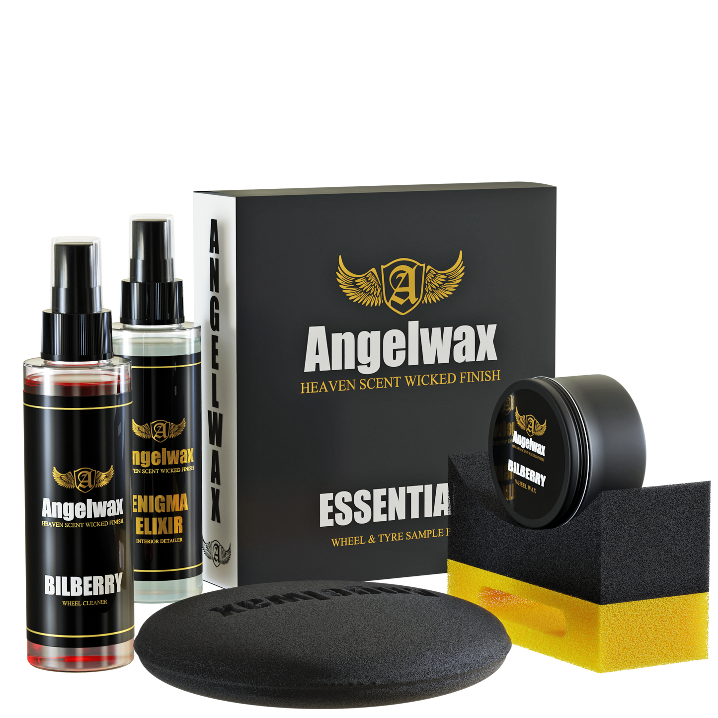 Angelwax Essentials: Wheel & Tyre Care Sample Pack