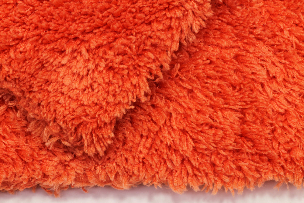 Autofiber Korean Plush 350 Edgeless Detailing Towels- 6 pack orange