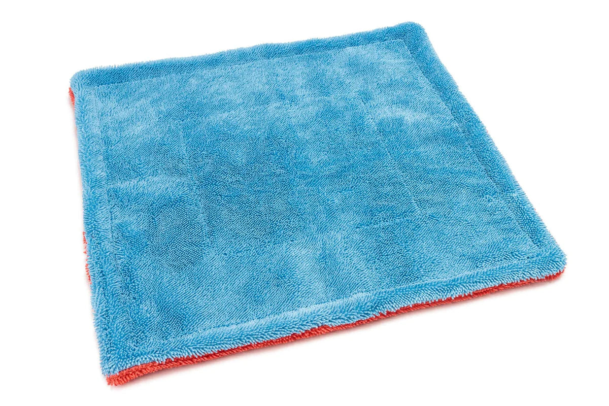 Dreadnought MAX Jr. - Triple Layer Microfiber Twist Pile Drying Towel (16 in. x 16 in., 1400gsm) - 2 pack