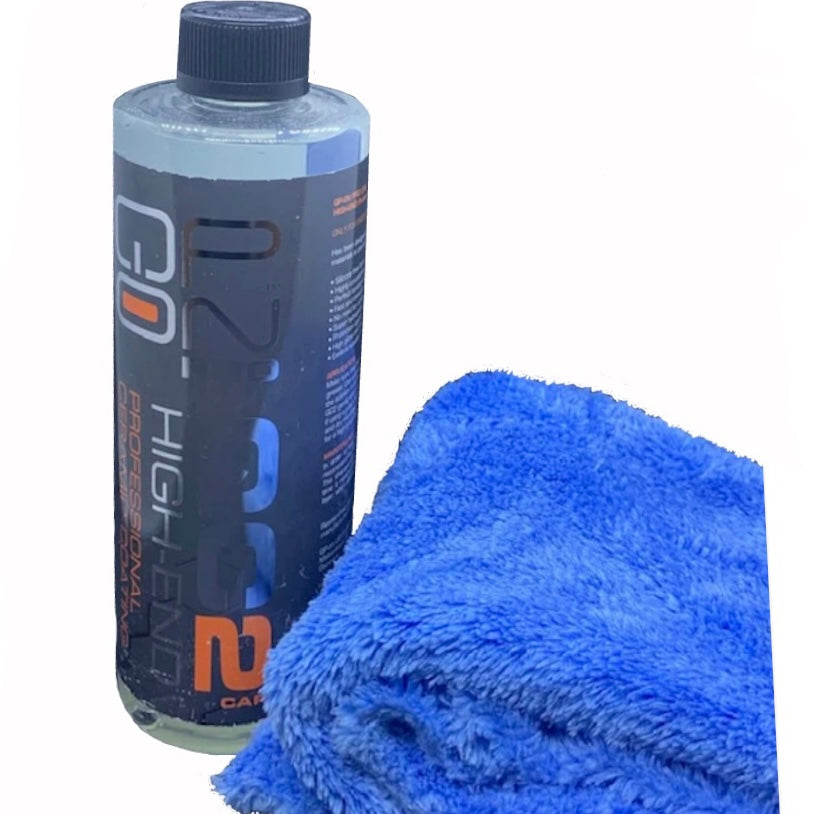 QP-ON QC2 500ml with Plush Microfiber Towel