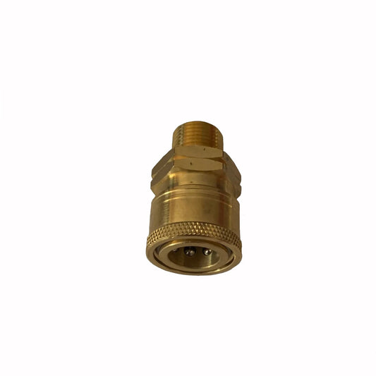 Quick Connect Coupler Socket 3/8" Brass