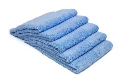 Autofiber [Elite] Edgeless Microfiber Detailing Towels blue