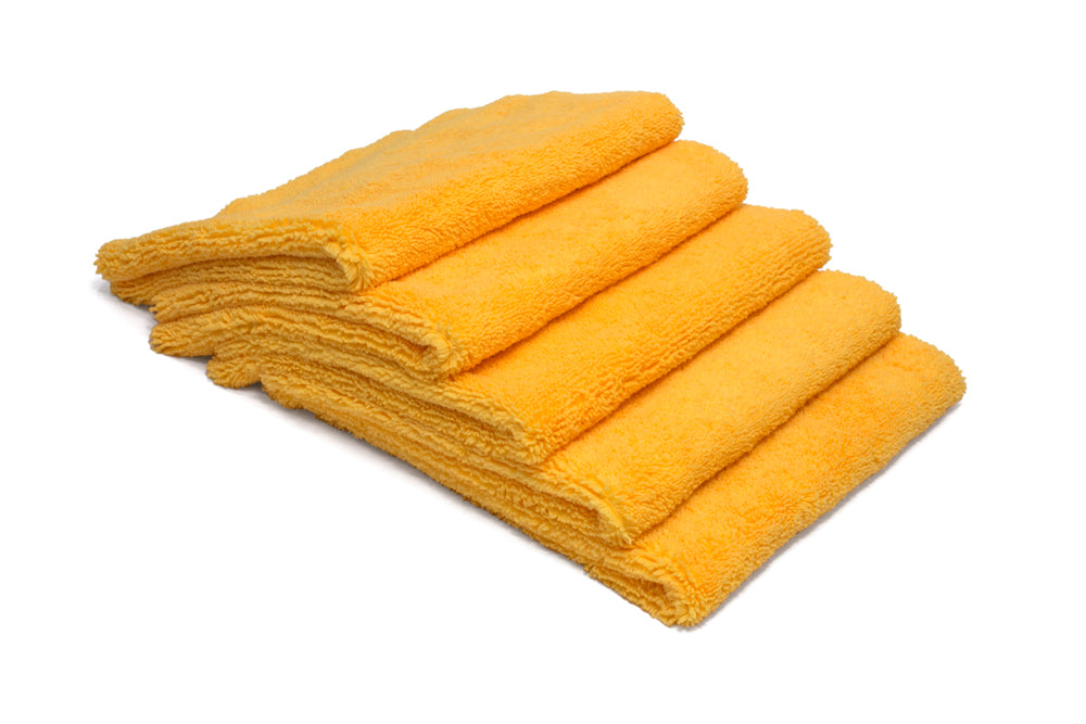 Autofiber Elite Edgeless Microfiber Detailing Towels 10 pack Gold