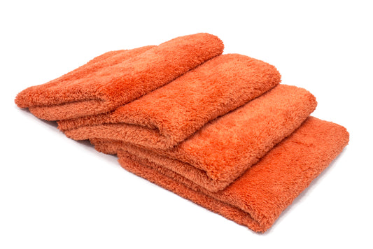 Autofiber Korean Plush 350 Edgeless Detailing Towels- 6 pack orange